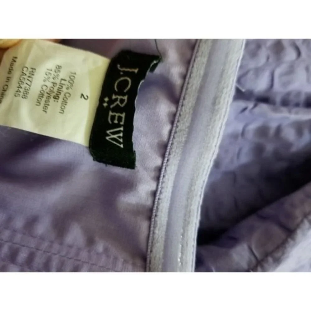 J.Crew Size 2 Strapless Dress Purple